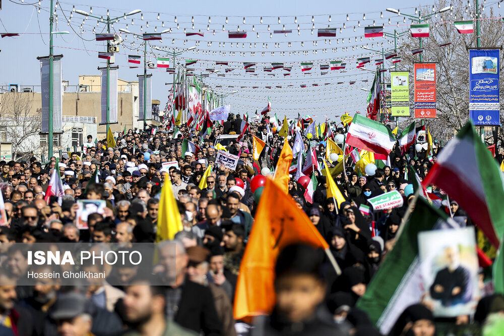 راهپیمایی ۲۲ بهمن ۱۴۰۲ در سراسر کشور - قزوین