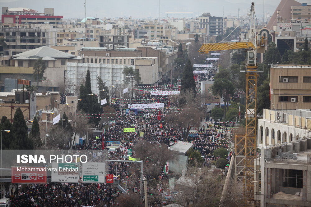 راهپیمایی ۲۲ بهمن ۱۴۰۲ در سراسر کشور - شیراز