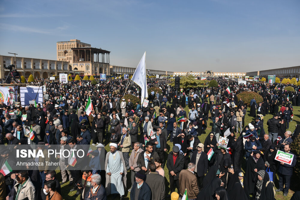 راهپیمایی ۲۲ بهمن ۱۴۰۲ در اصفهان