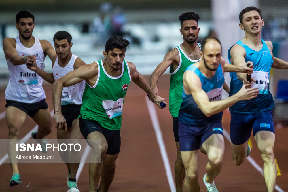 آخرین روز مسابقات دوومیدانی داخل سالن قهرمانی آسیا