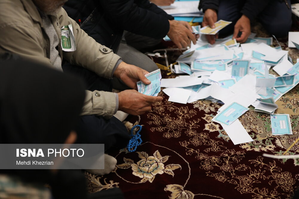 شمارش آرا در همدان