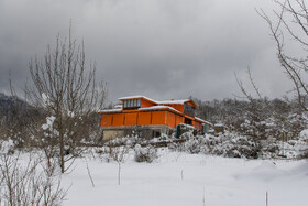 زمستان روستای ییلاقی بالا چلی در استان گلستان