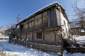 زمستان روستای ییلاقی بالا چلی در استان گلستان