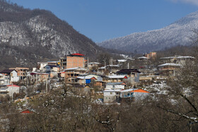 زمستان روستای ییلاقی بالا چلی در استان گلستان