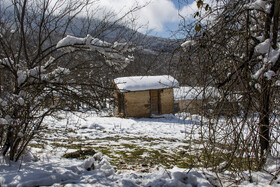 زمستان روستای ییلاقی بالا چلی در استان گلستان