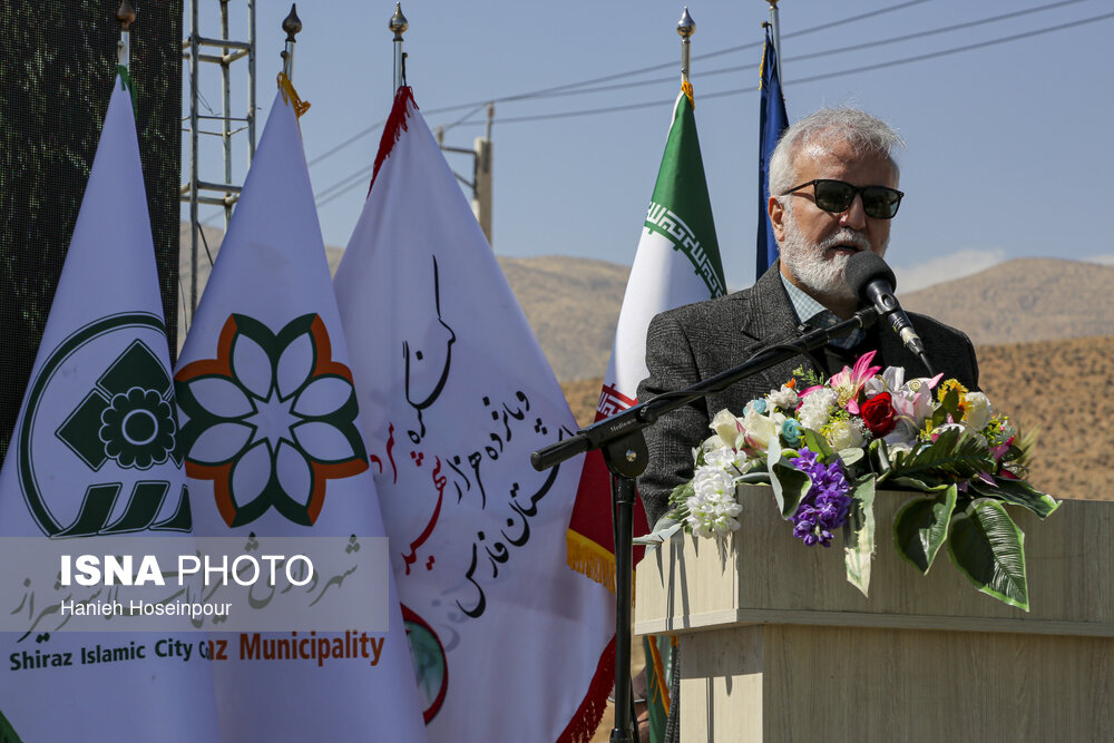 سخنرانی محمد حسن اسدی شهردار شیراز در آیین روز ملی درختکاری