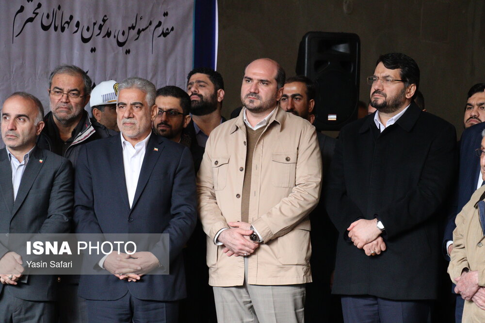 افتتاح آزادراه منجیل - رودبار با حضور مهرداد بذرپاش، وزیر راه و شهرسازی