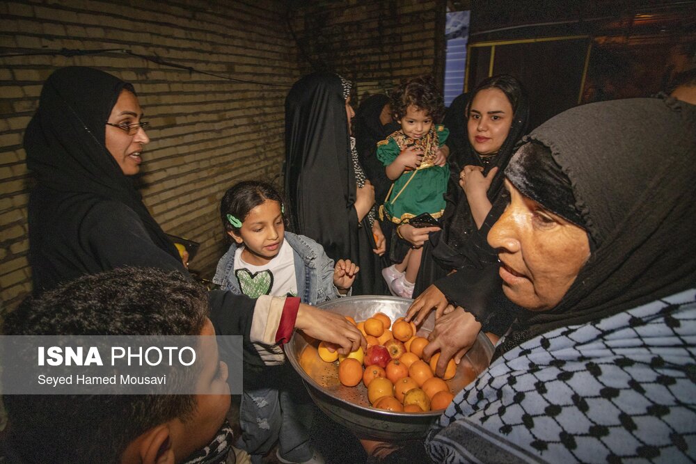 آیین سنتی «گرگیعان» در شهرستان شوش