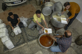 مراسم افطاری خودمانی