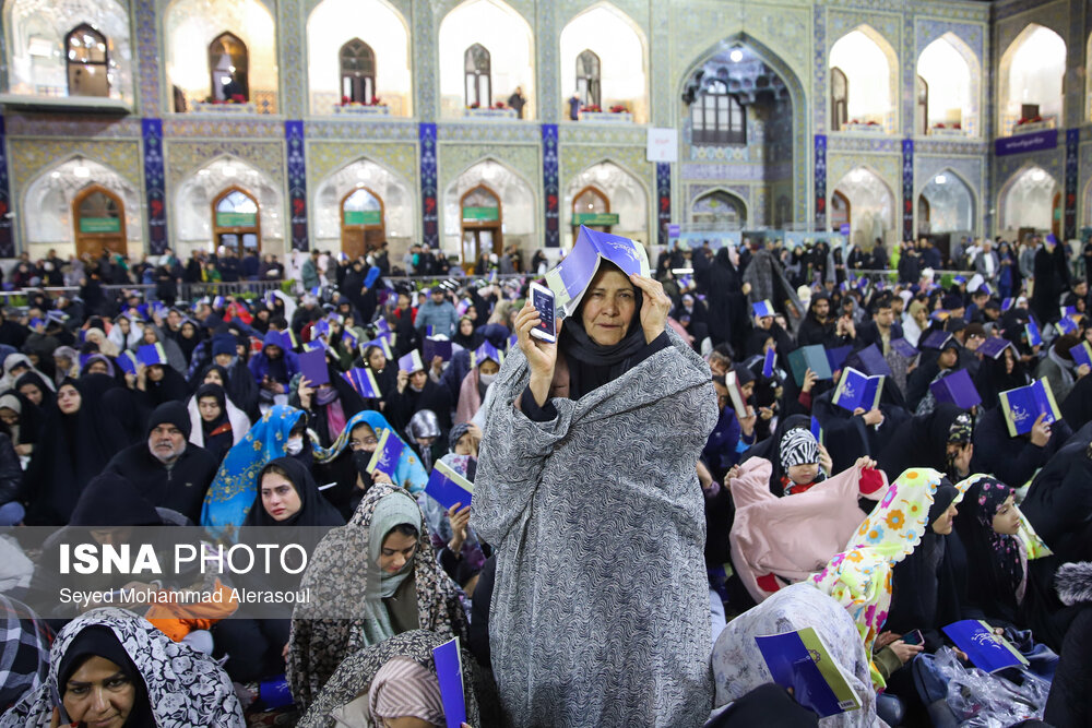 لیالی قدر، شب نوزدهم ماه مبارک رمضان - حرم امام رضا(ع)