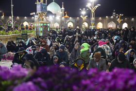 لیالی قدر، شب نوزدهم ماه مبارک رمضان - حرم امام رضا(ع)