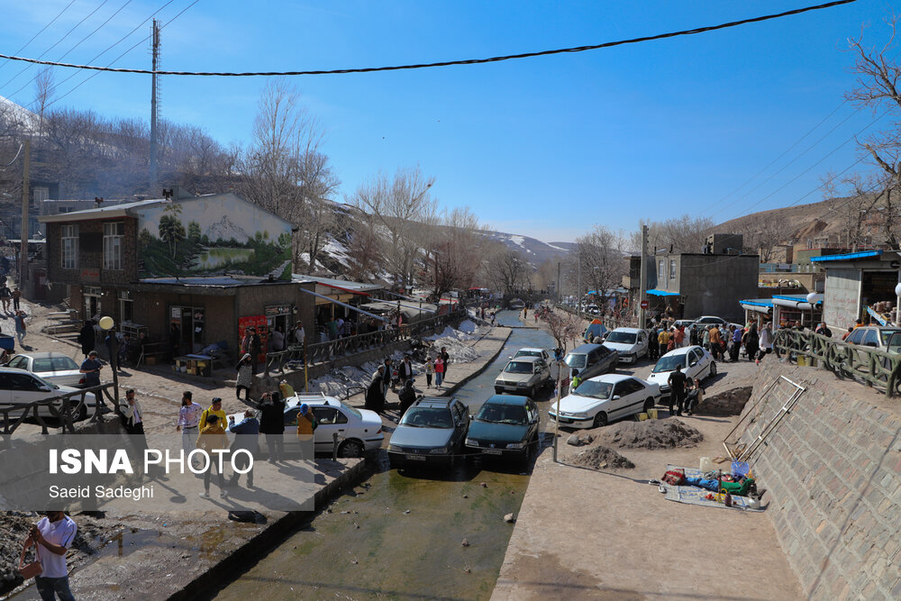 مسافران نوروزی در روستای تاریخی کندوان - آذربایجان شرقی