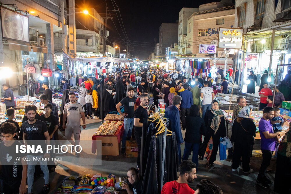 بازار اهواز در آستانه عید فطر