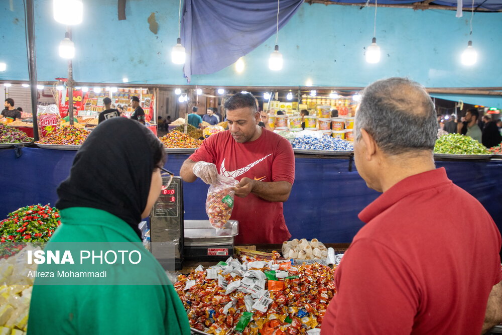 بازار اهواز در آستانه عید فطر