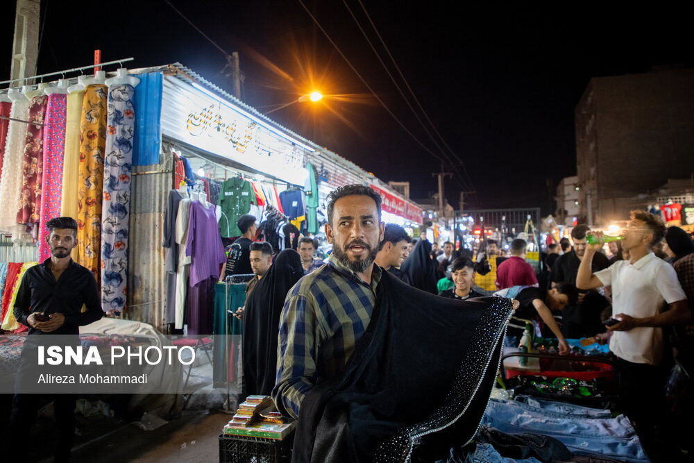 بازار اهواز در آستانه عید فطر