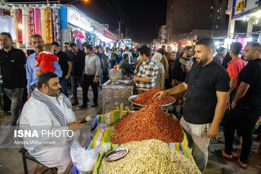 بازار اهواز در آستانه عید فطر