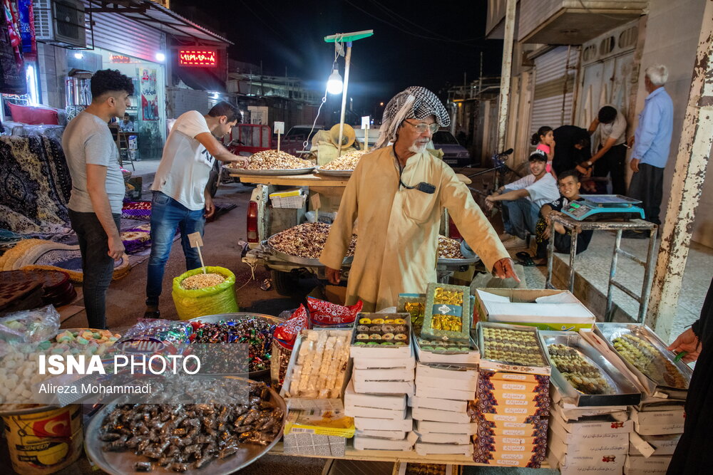 بازار اهواز در آستانه عید فطر