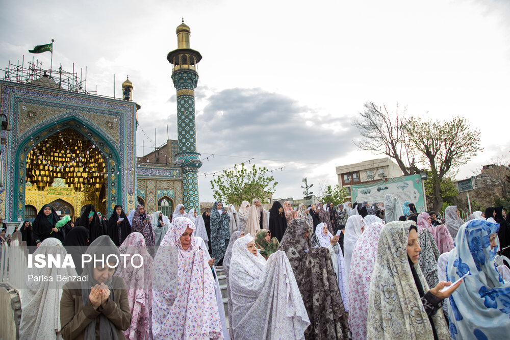 نماز عید سعید فطر در تهران - ۱