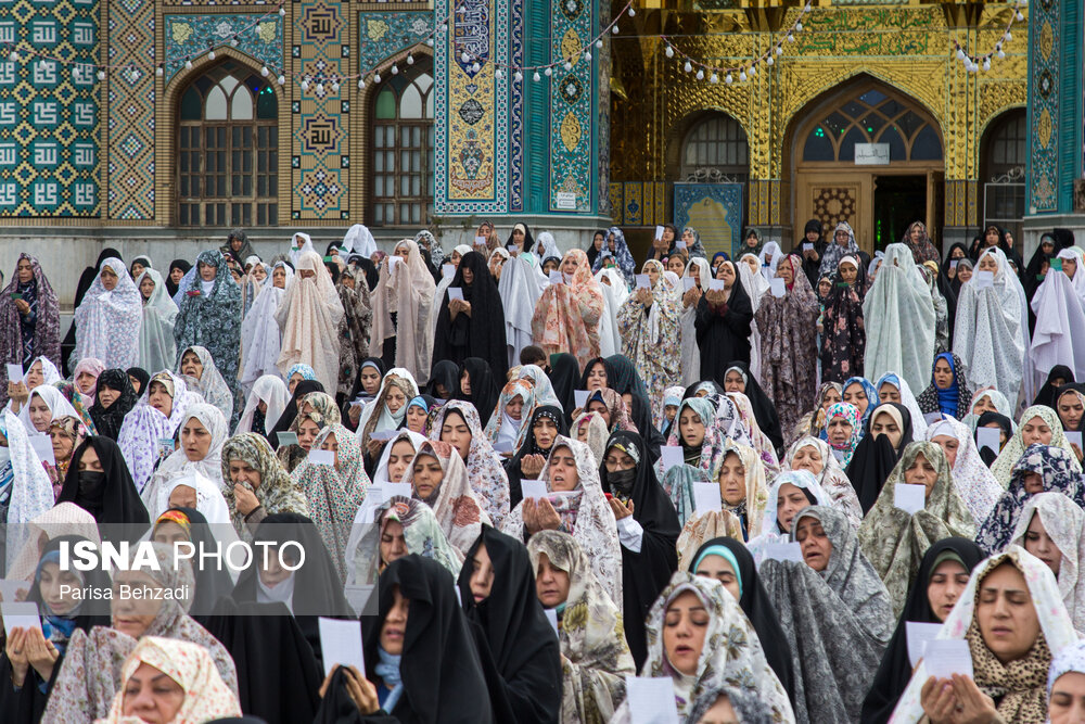 نماز عید سعید فطر در تهران - ۱