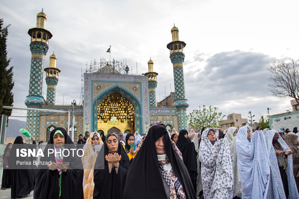 نماز عید سعید فطر در تهران - ۱