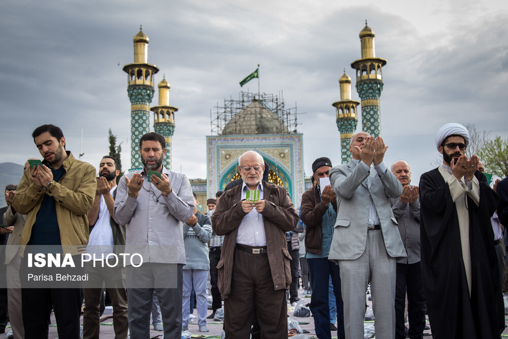 نماز عید سعید فطر در تهران - ۱